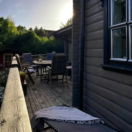 Wooden House Near Mols Bjerge With Nature Views *